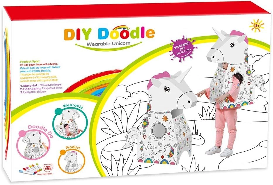 Wearable Unicorn - 3+ years 6 pcs