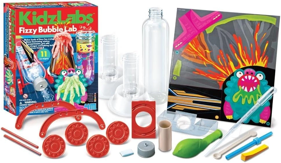 KidzLabs Fizzy Bubble Lab Chemistry - 8 years+