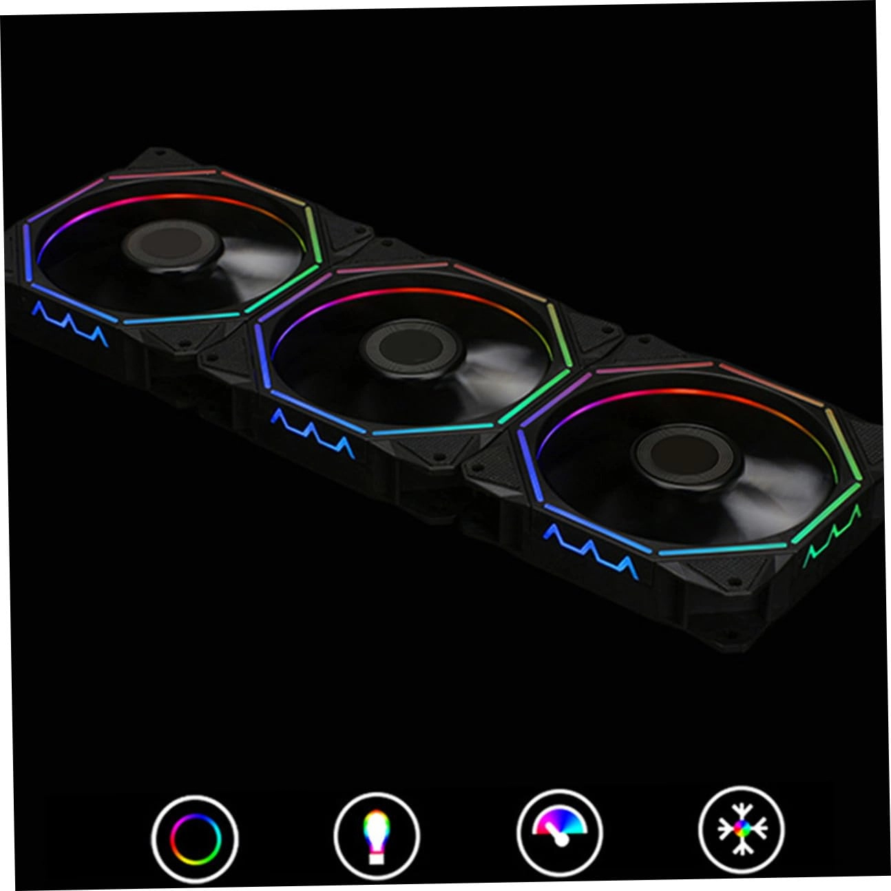 Magnetic Bearing Silent Cooling Fan - 1 fan(s) 120mm