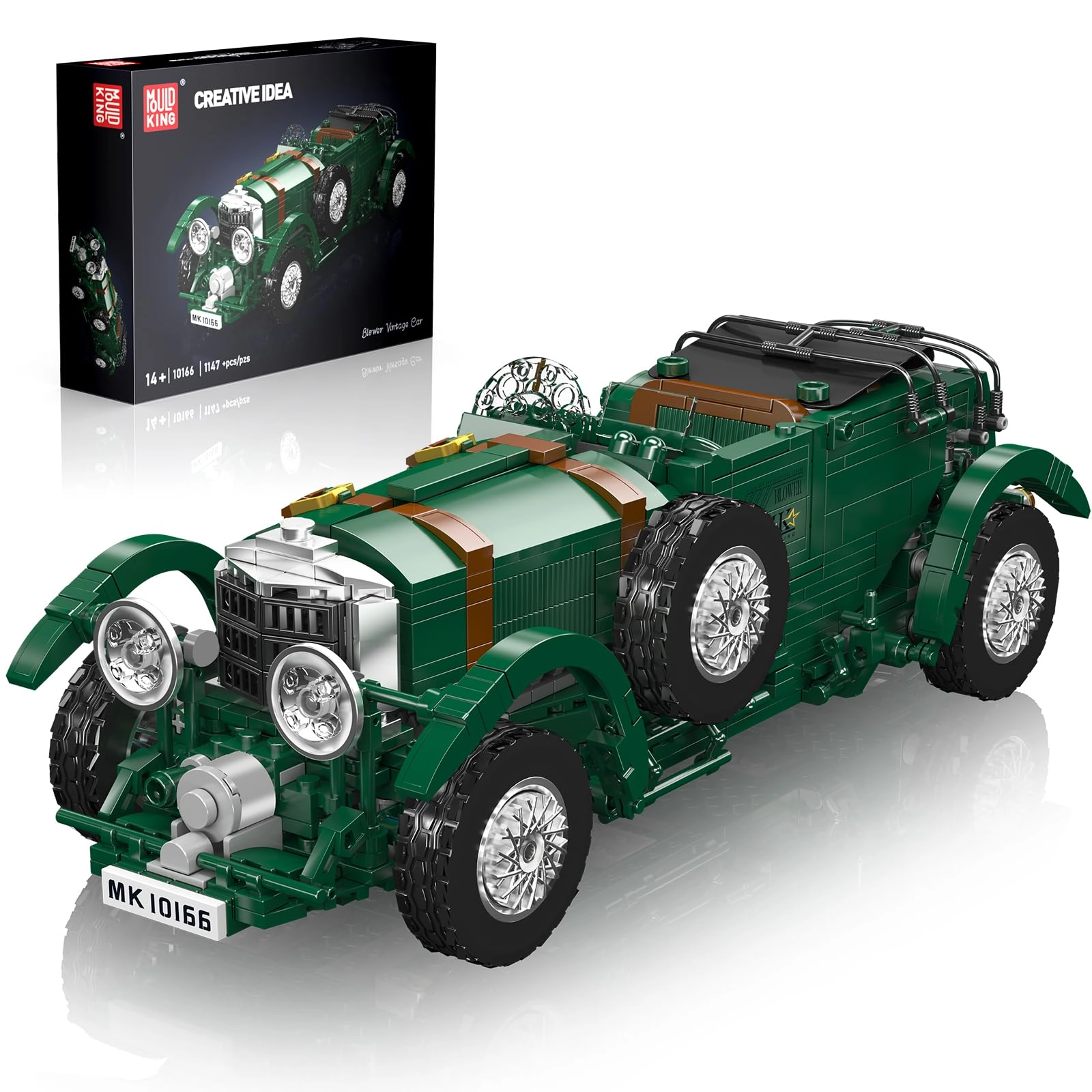 mould king Oldtimer Construction Kit (10166) - Classic Car MOC