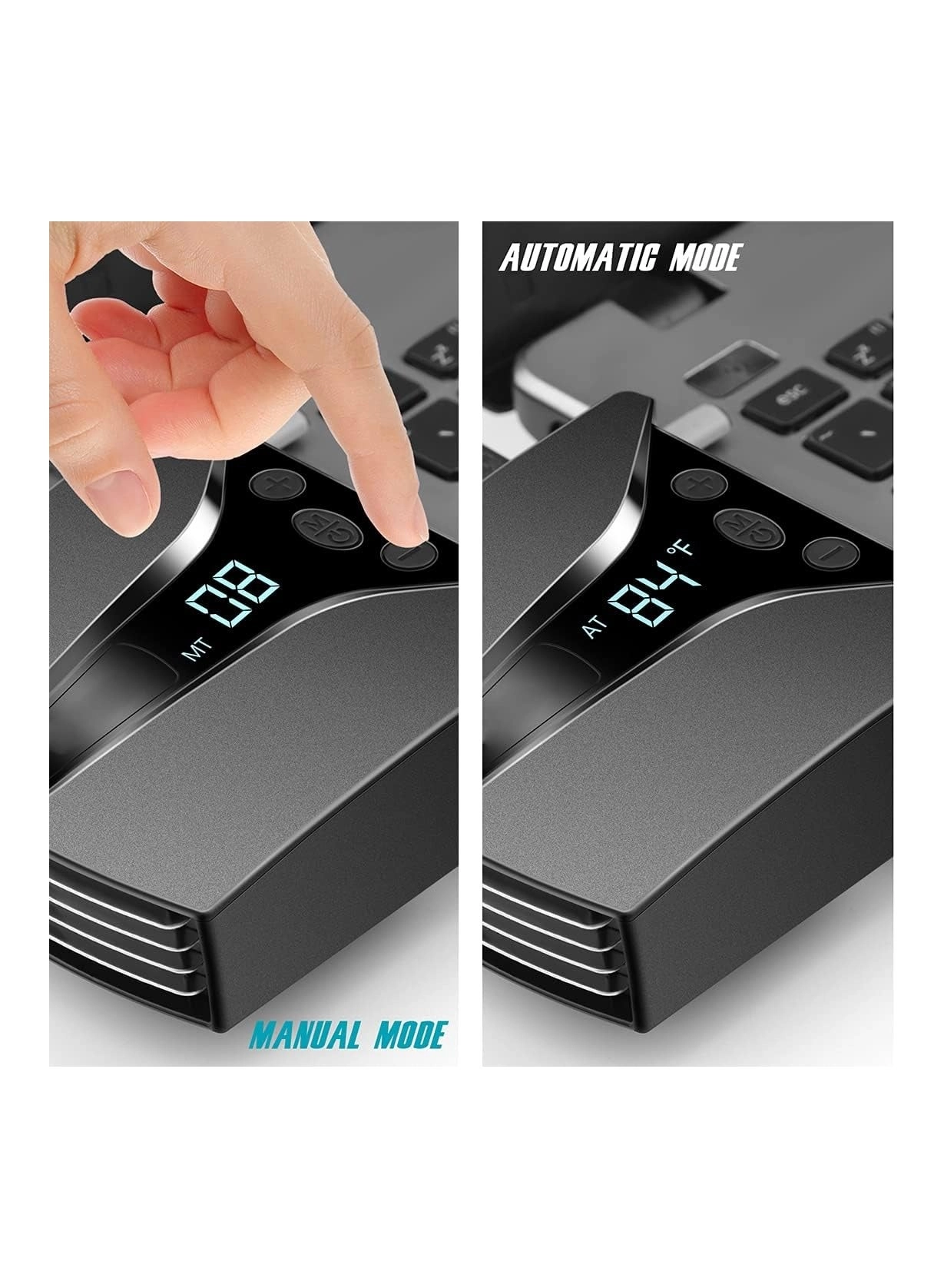 Gaming Laptop Cooling Pad - 8 Cooling Fans