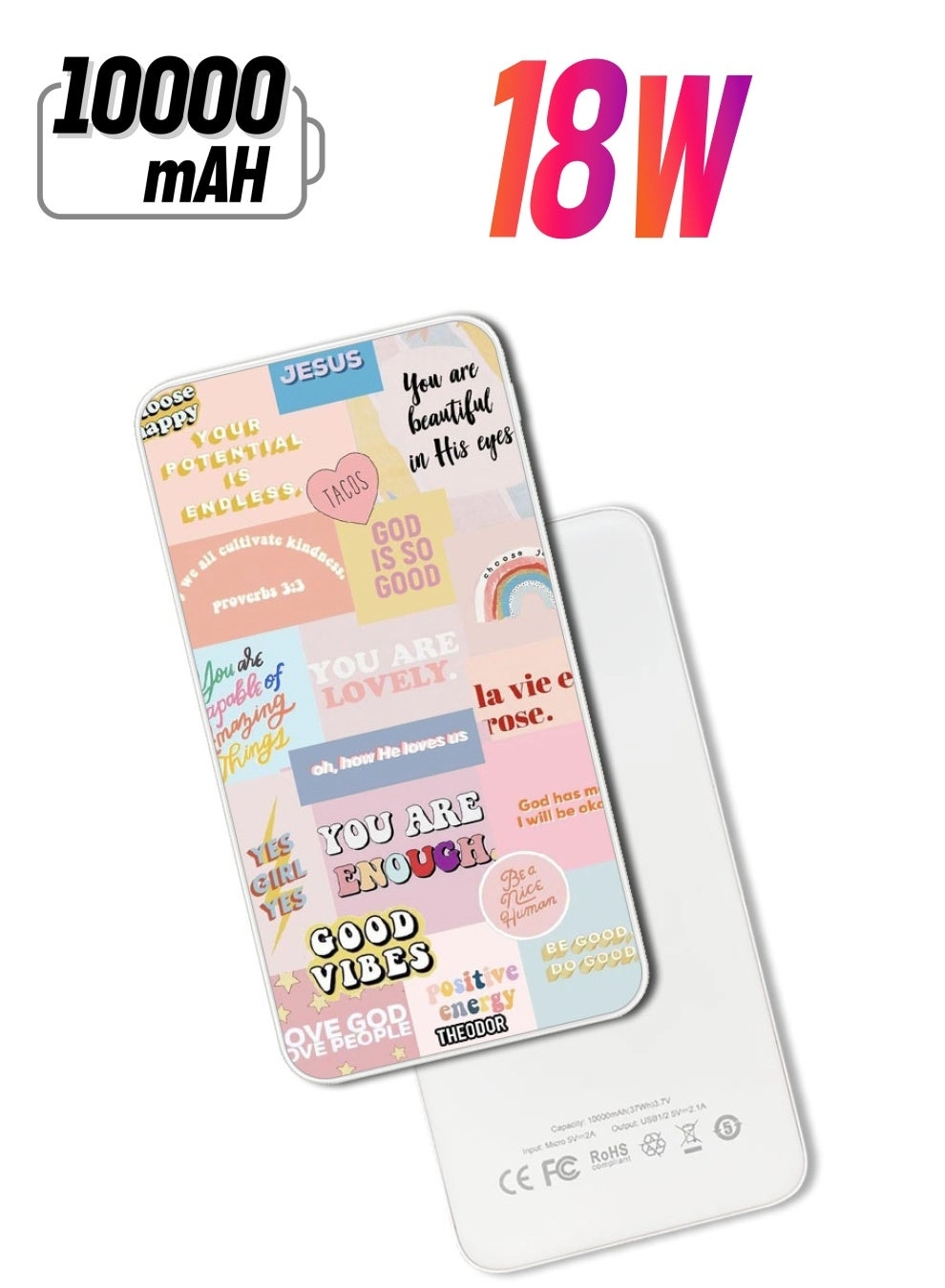 Theodor EX_PPBA095 - 10000mAh 18W