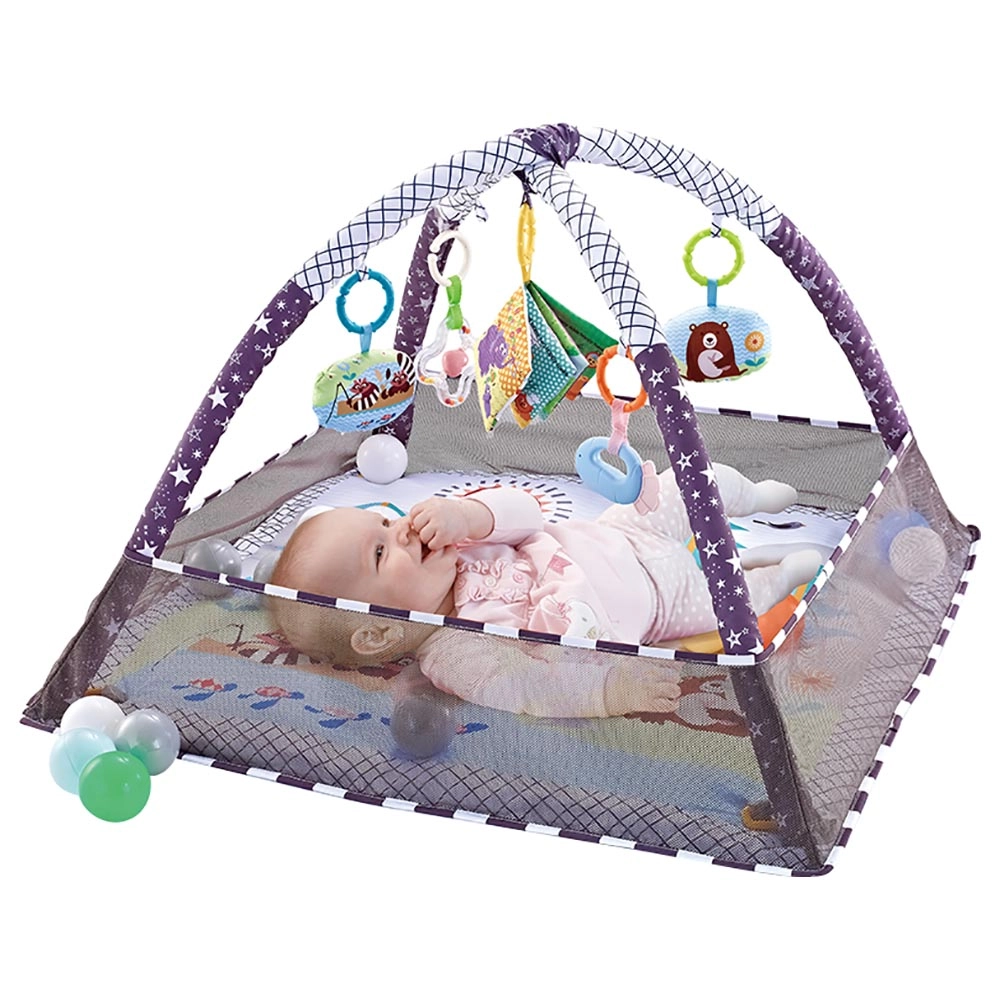 Baby Play Mat - Blue 0 month