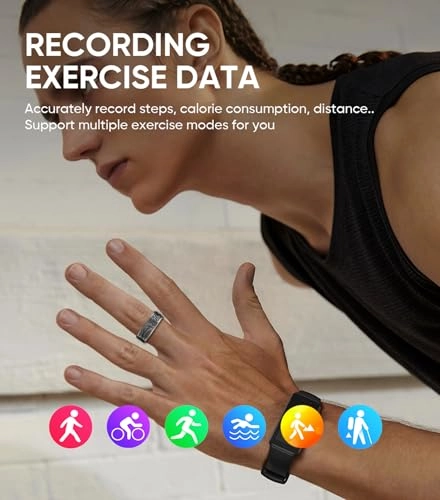 TK7-SMARTRING - Blood Pressure Monitor Heart Rate Monitor Sleep Tracker