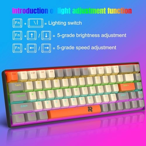 60% Wired Gaming Keyboard