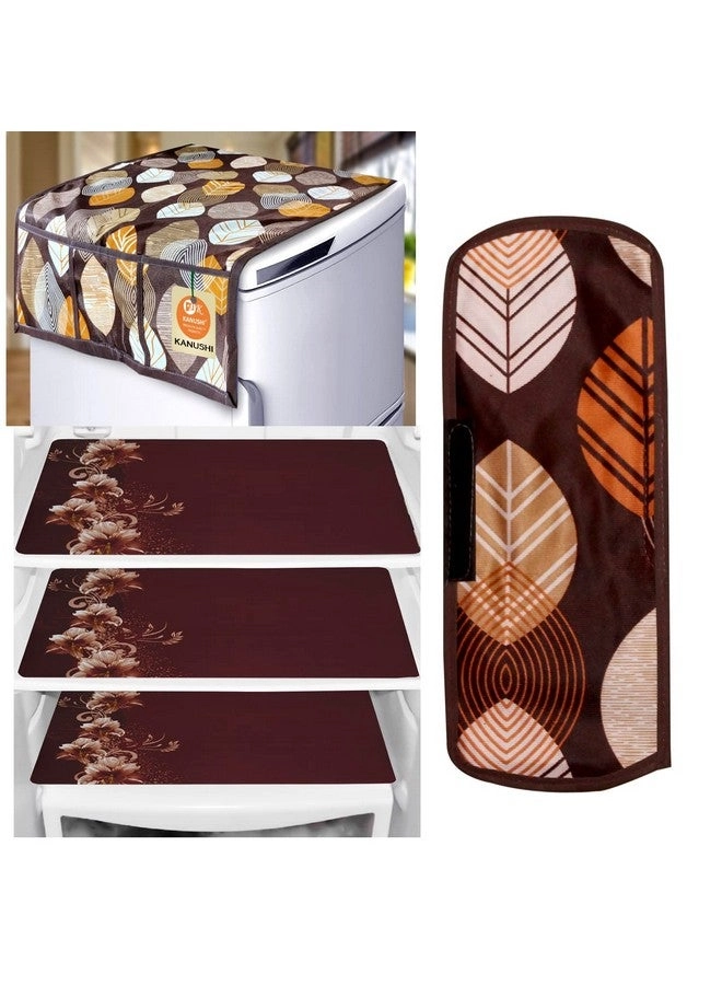 KANUSHI Industries Fridge Top Cover + Handle Cover + Fridge Mat