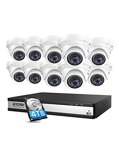 4K POE Security Camera System - 16 channels