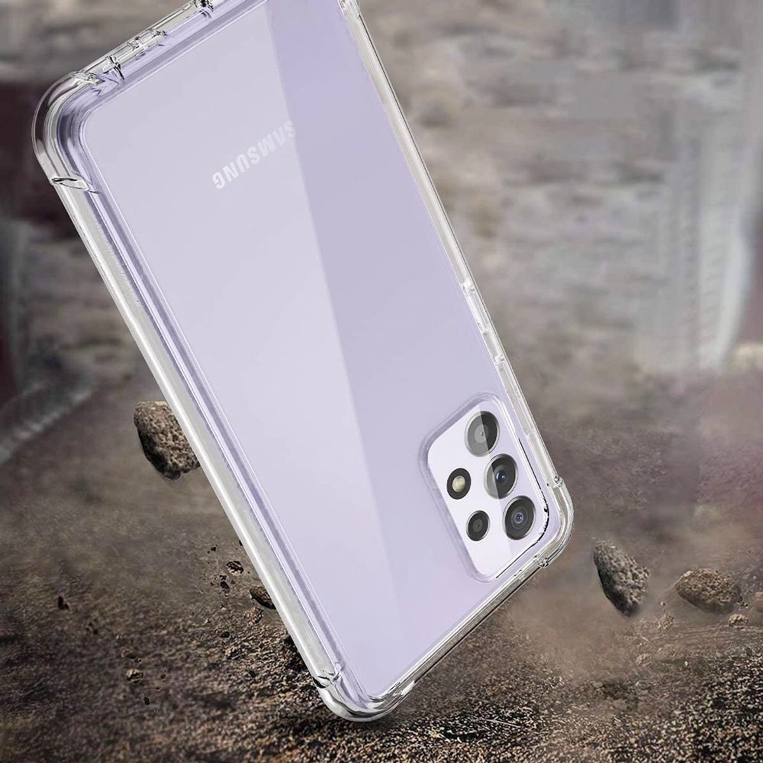 Screen Protector with Case - Front And Back Case for Samsung Galaxy A73