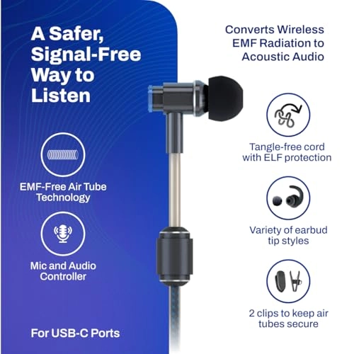 Air Tube Stereo Wired Earbud