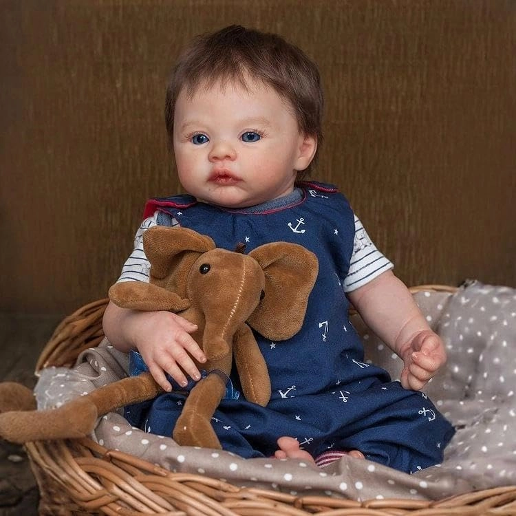 Reborn Baby Doll - 18 inch/45CM Vinyl Silicone anatomically correct boy Ages 3+