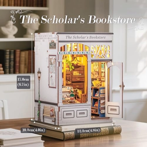 Book Nook Kit - Muse Bookstore 1:12 Scale
