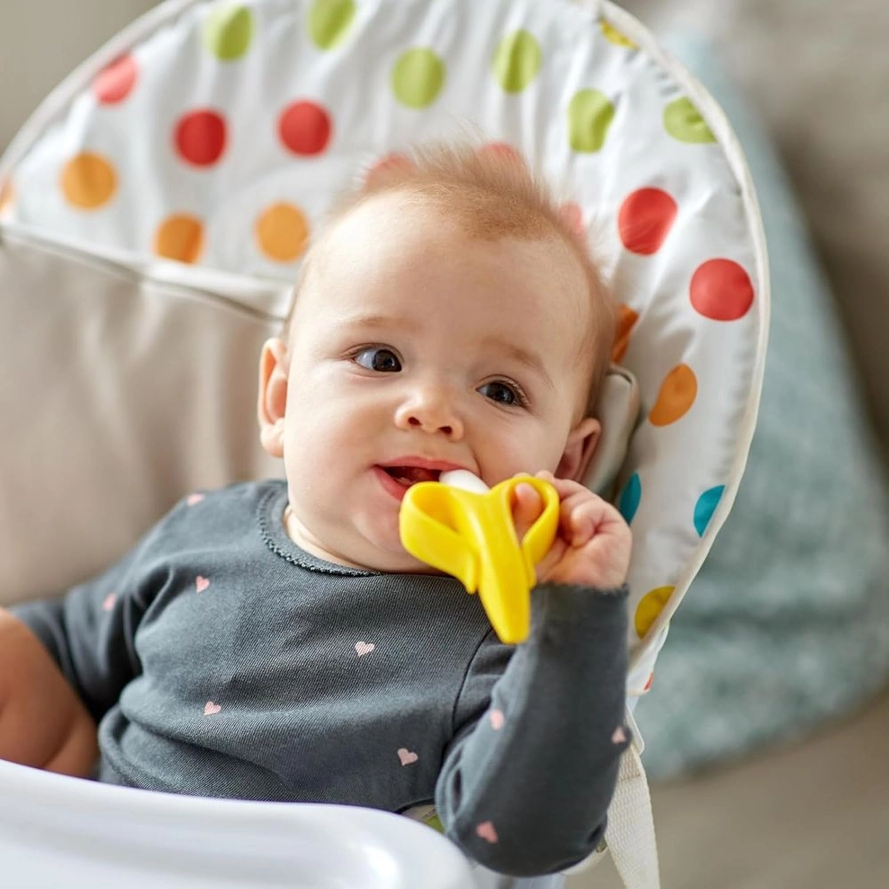 Baby Silicone Soft Teething Toy - Food-grade silicone Banana