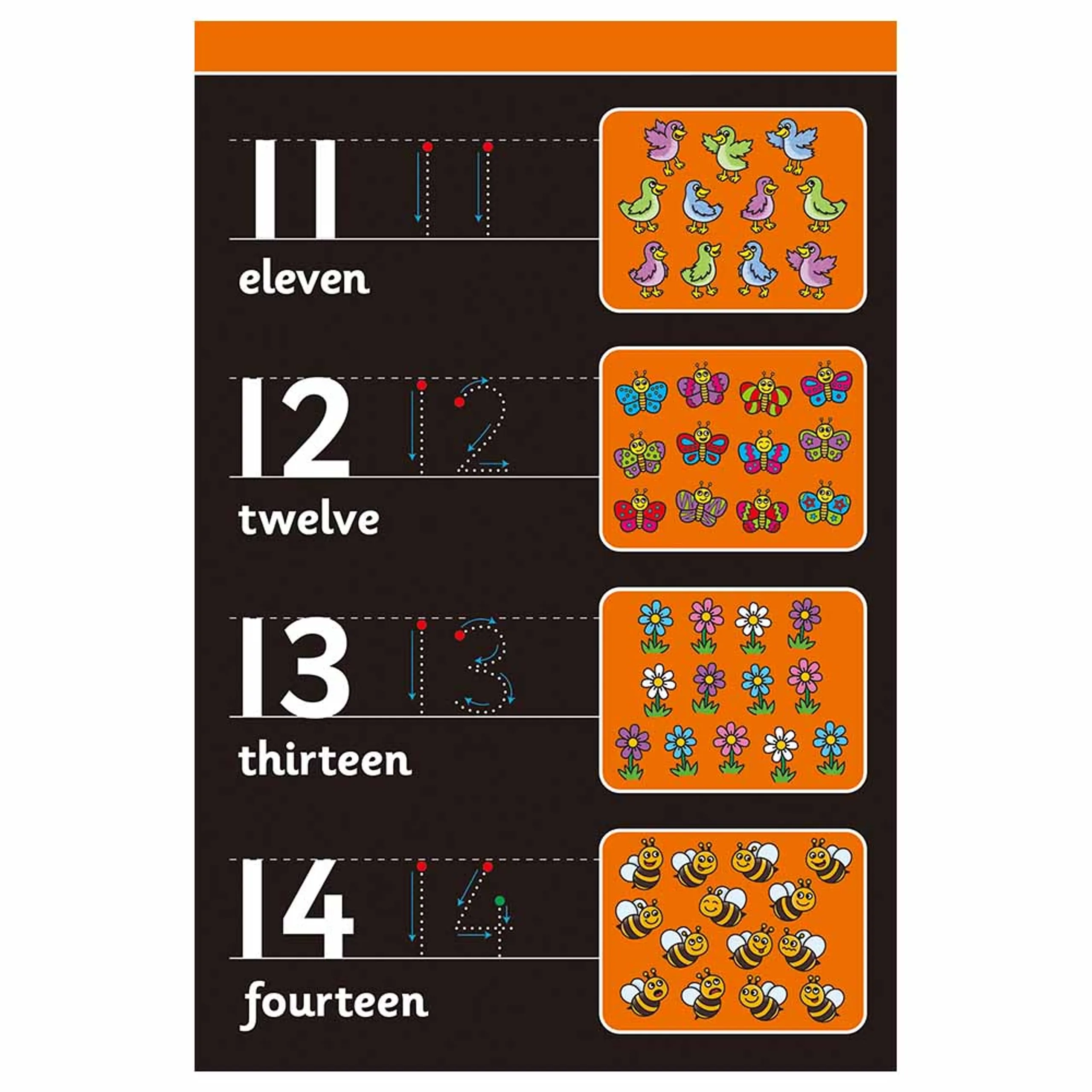 Chalk 123 Counting Book - 3 years and above