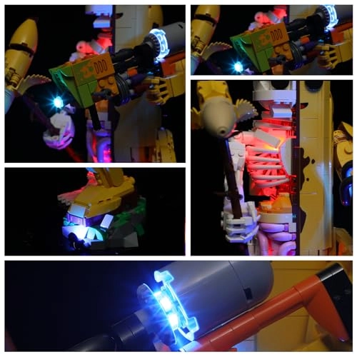 LED Light for 77072 Fortnight Peely Bone - Plastic 2 x 1.5V AA batteries