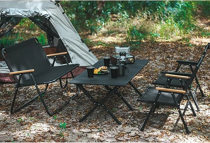 Portable Folding Camping Chair - 260lbs