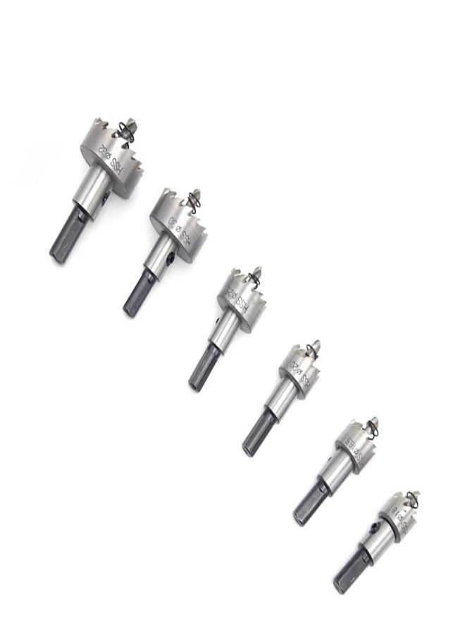 HSS Drills Bit - Stainless Steel 6pcs 16/18/20/25/30/32mm Set