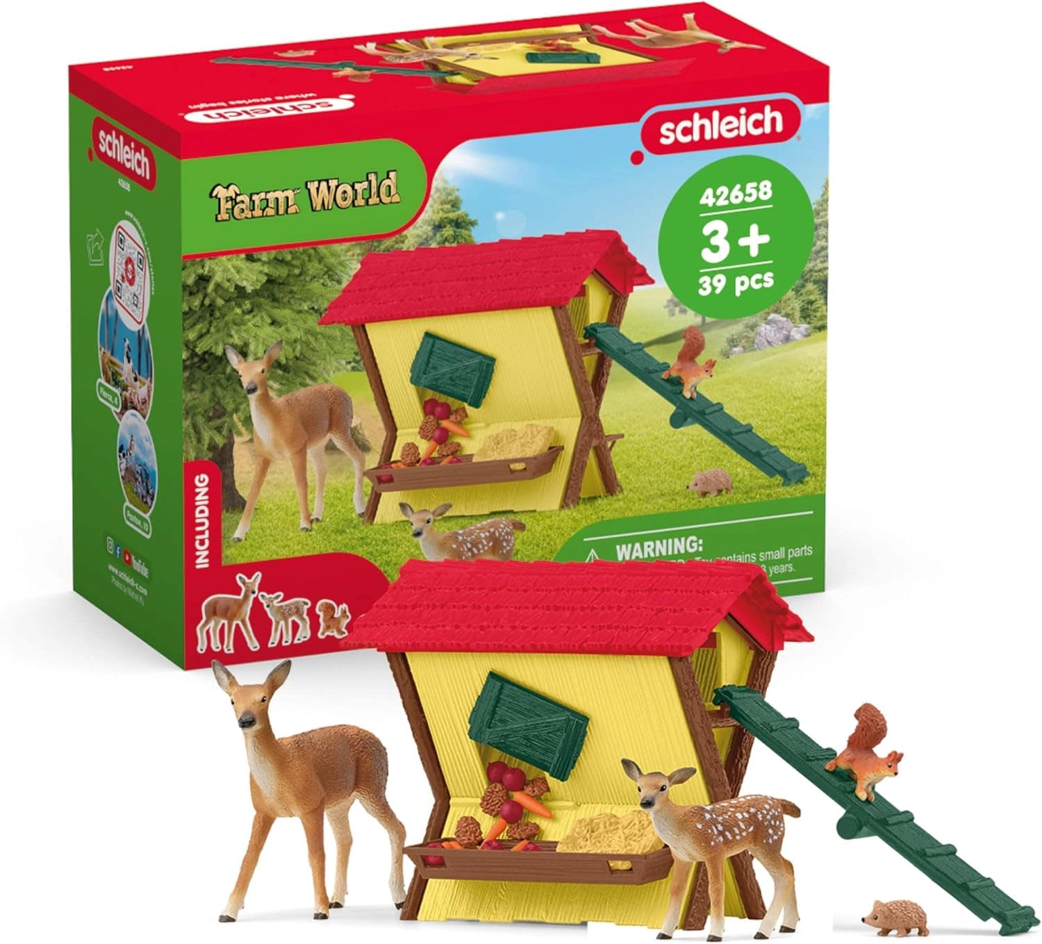 schleich Feeding The Forest Animals Set - 3+ yr(s)
