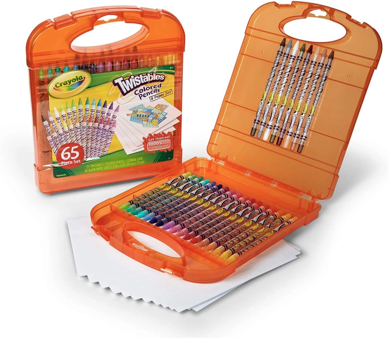 Crayola Twistables Colored Pencils & Paper Set - 25