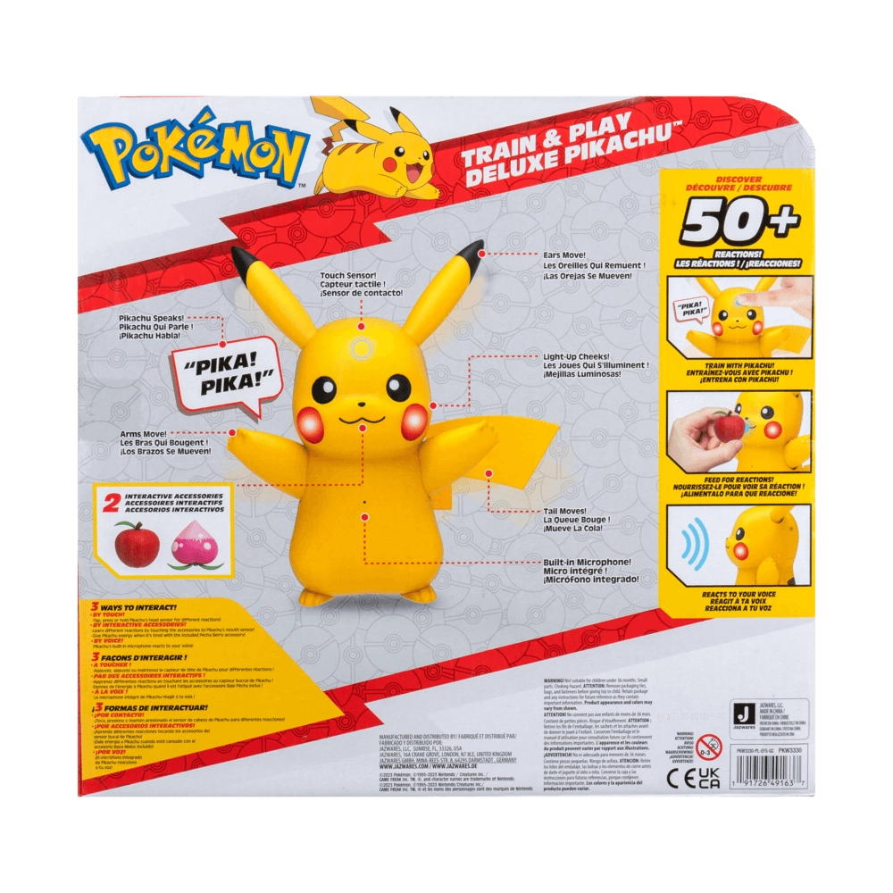 Pikachu - Pokemon - Suitable for 4 years & above 1 piece