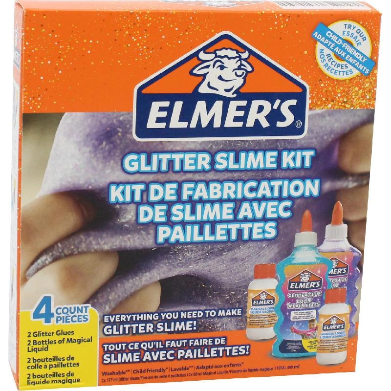 Elmer's Glitter Slime Kit - 3+ years