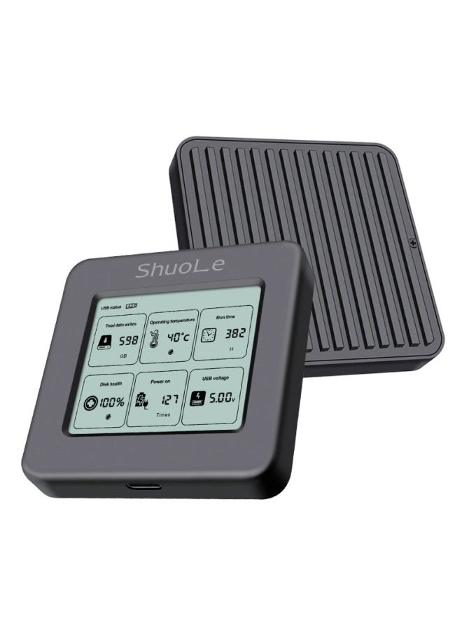 M.2 SSD Enclosure - NVMe SATA Dual Protocol 10Gbps USB-C/A