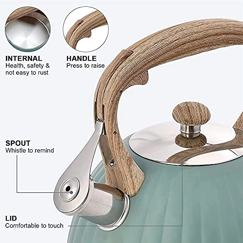 Whistling Tea Kettle - Stainless steel 3.5 Liter