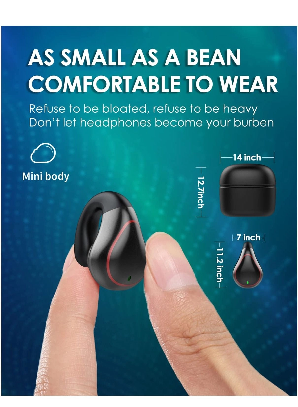 Single Earbud Wireless Earbud