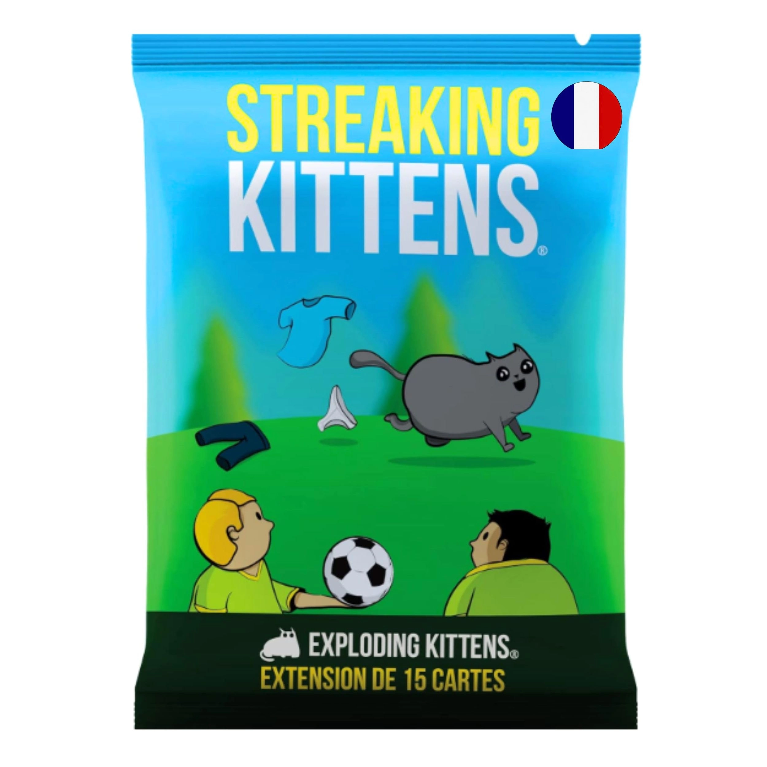 Asmodee Exploding Kittens: Streaking Kittens Expansion (French)