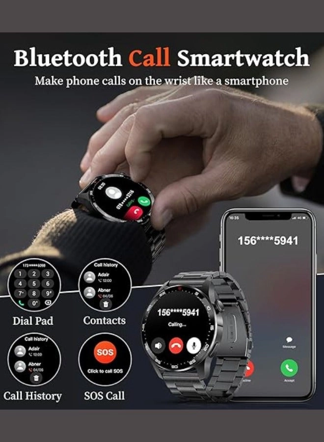 Health & Fitness Smartwatch - Heart Rate Blood Pressure ECG