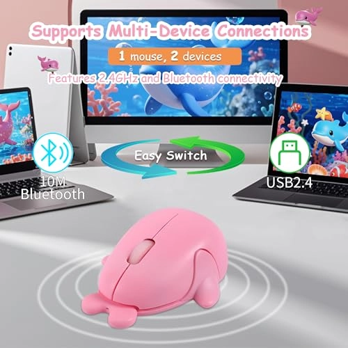 Heart Shape Mouse - Bluetooth USB