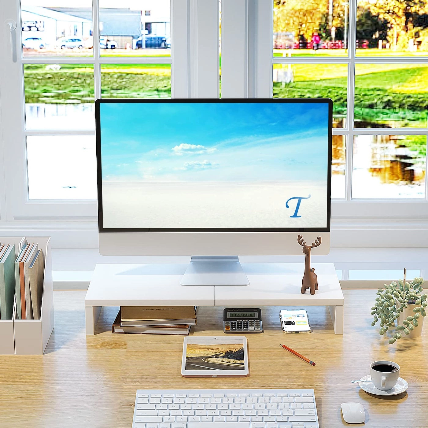 Adjustable Monitor Stand Riser Pack