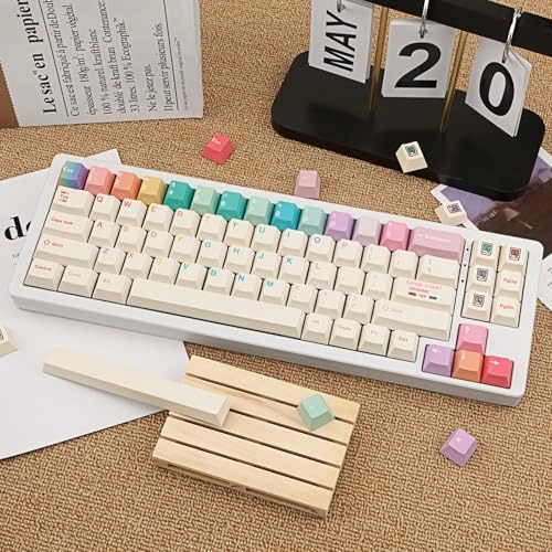 Cute White Keycaps - Wired