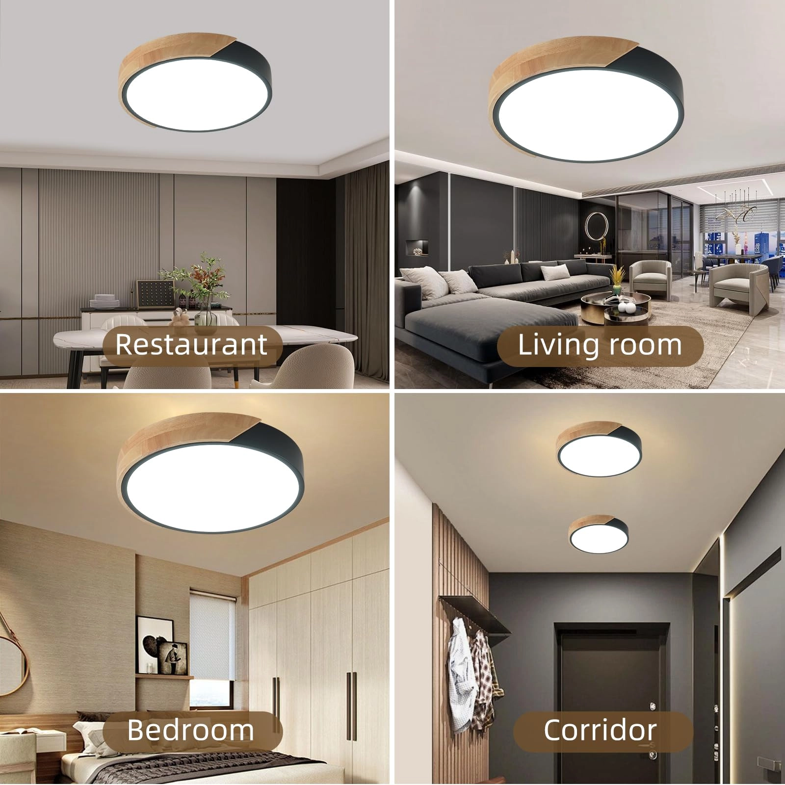 24W Led Ceiling Light - 6000K no dimming