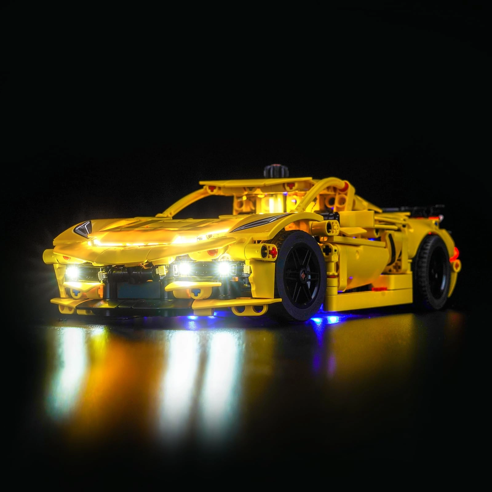 BrickBling LED Light Set for LEGO Chevrolet Corvette Stingray 42205 - Copper Line