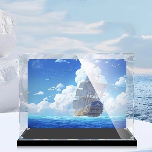 Acrylic Clear Display Case - 62 x 30 x 55 cm Transparent 3 mm