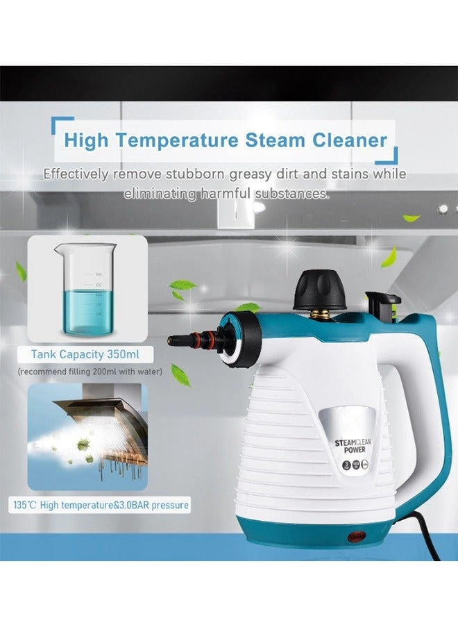 Portable Professional Steam High Pressure Cleaner - Handheld 247cm power cord