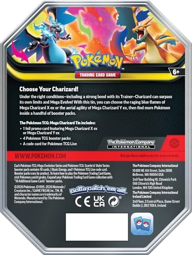 Mega Charizard Tin Bundle