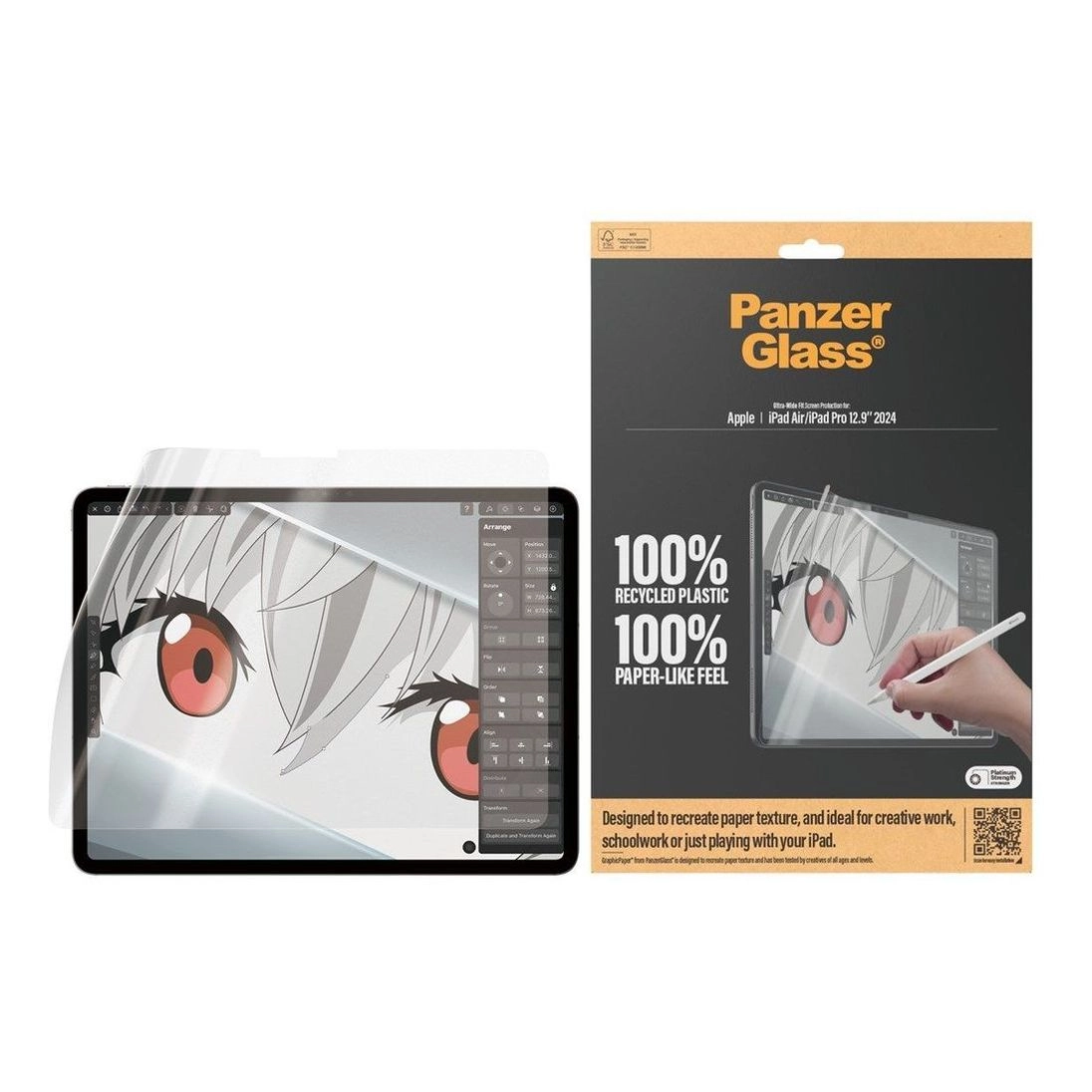 PanzerGlass Paper Texture Screen Protector for iPad Air 13