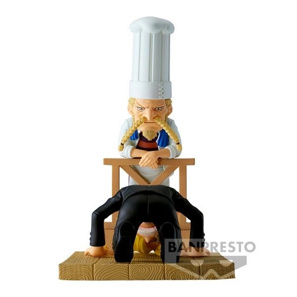 Sanji + Zeff - One Piece World Collectable Figure Log Stories 2