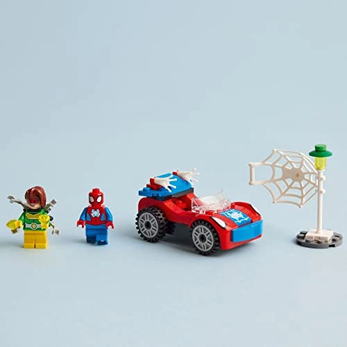 Marvel Spider-Man's Car and Doc Ock Set - Glow in the Dark 4+ Years