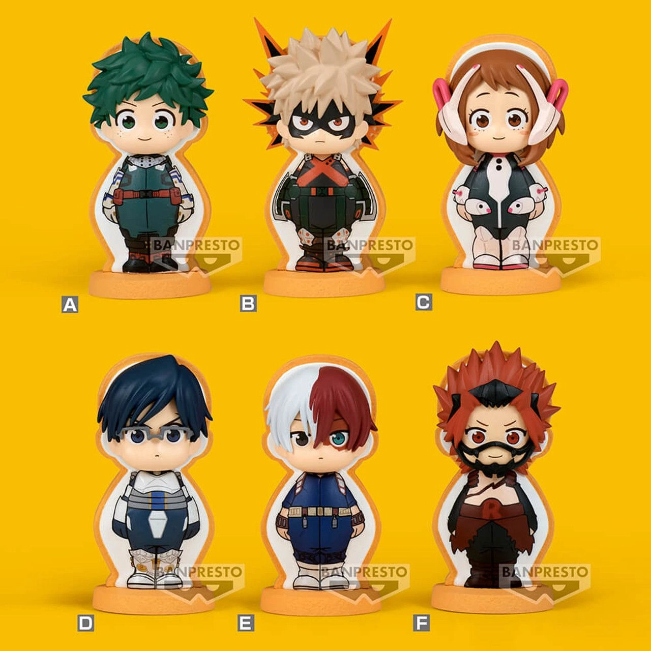 Cookie Decolle My Hero Academia Vol.1 - 6cm Set