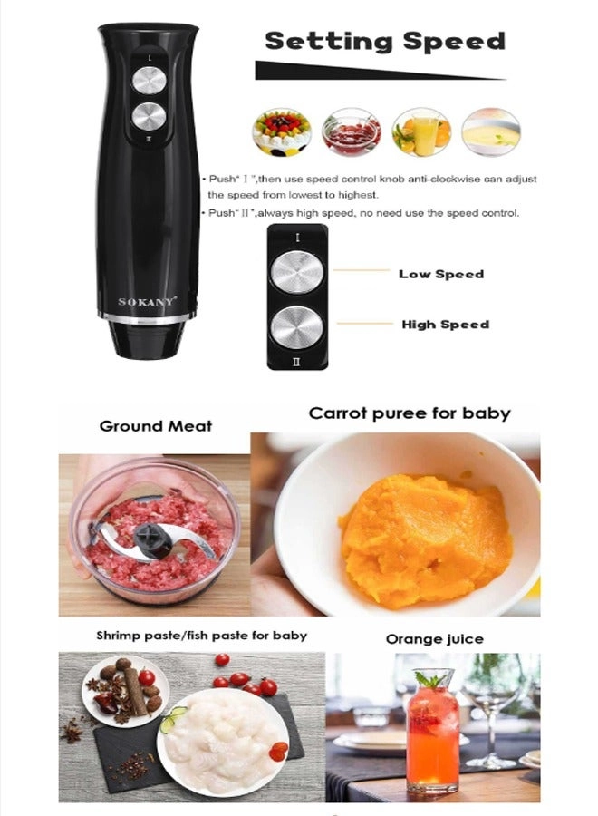 Hand Blender - 500 ml 1000 W