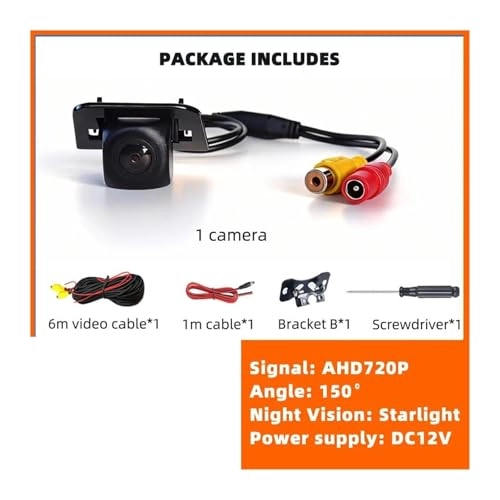 Backup Camera - Night Vision 756 (H) x 504 (V)