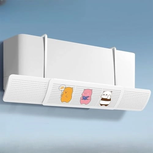 Air Conditioner Deflector - PVC 180° Adjustable