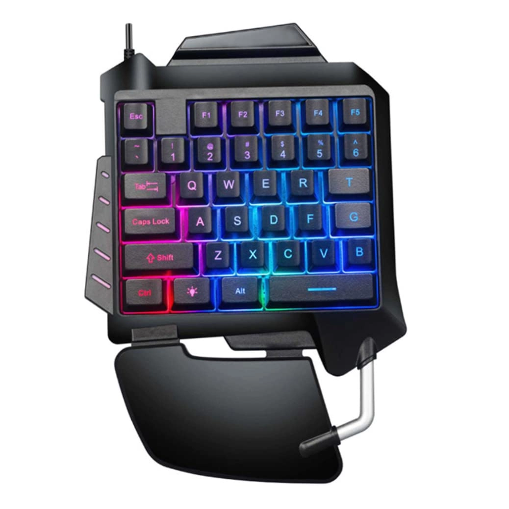 XZCET One Handed Gaming Keyboard - Wired