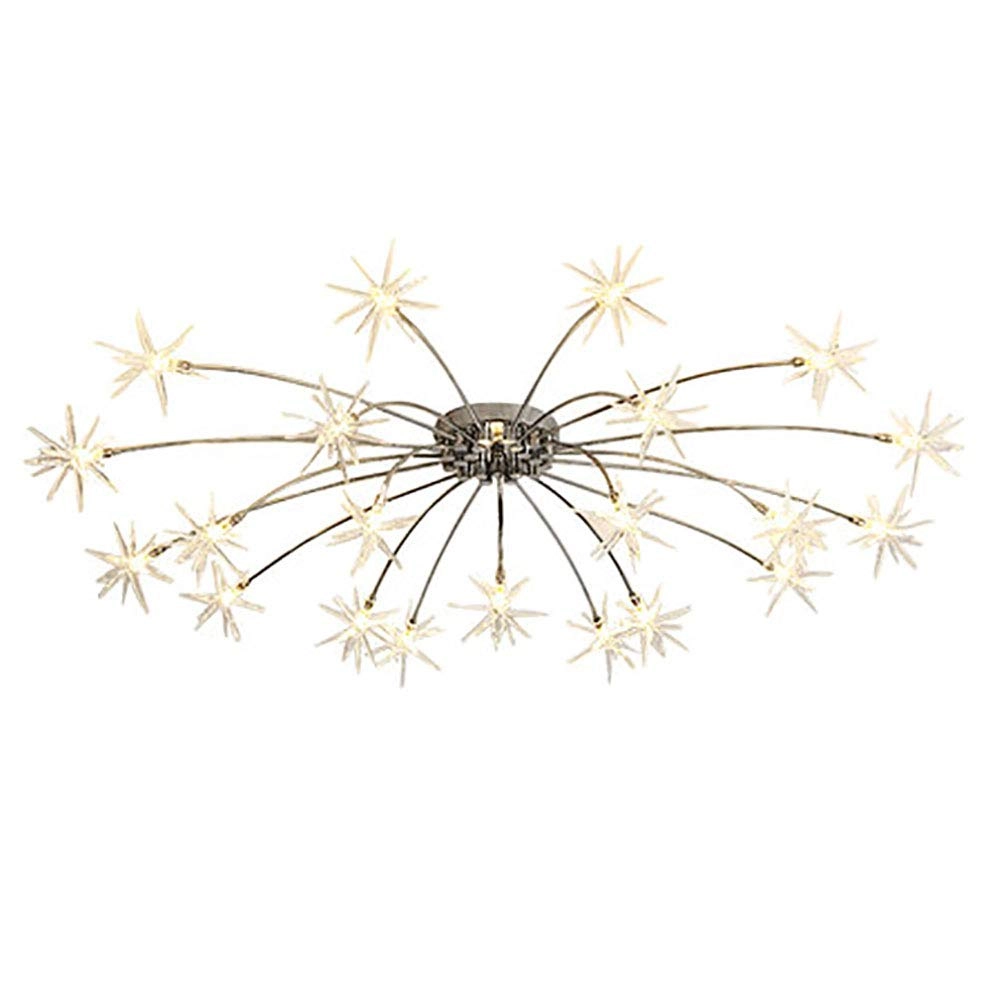 Nordic Art Stars Ceiling - G4 21 head Black and white light