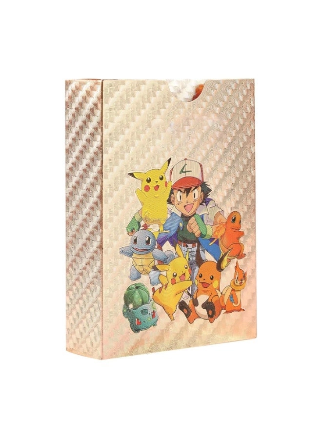 Assorted Cards Deck Box Set - Gold 55pcs