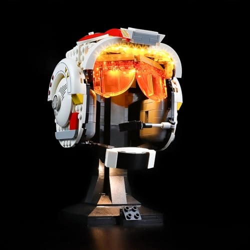 LED Lighting kit for Luke Skywa-lker Helmet (75327) - Multicolor 5V