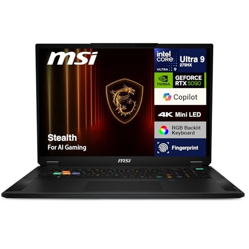 Stealth - 18'' Ultra 9- 275HX 64GB DDR5 4TB SSD