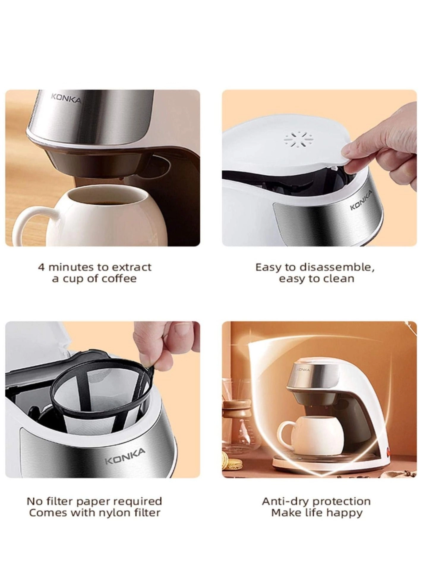 Semi-Automatic Drip Coffee Machine CS2